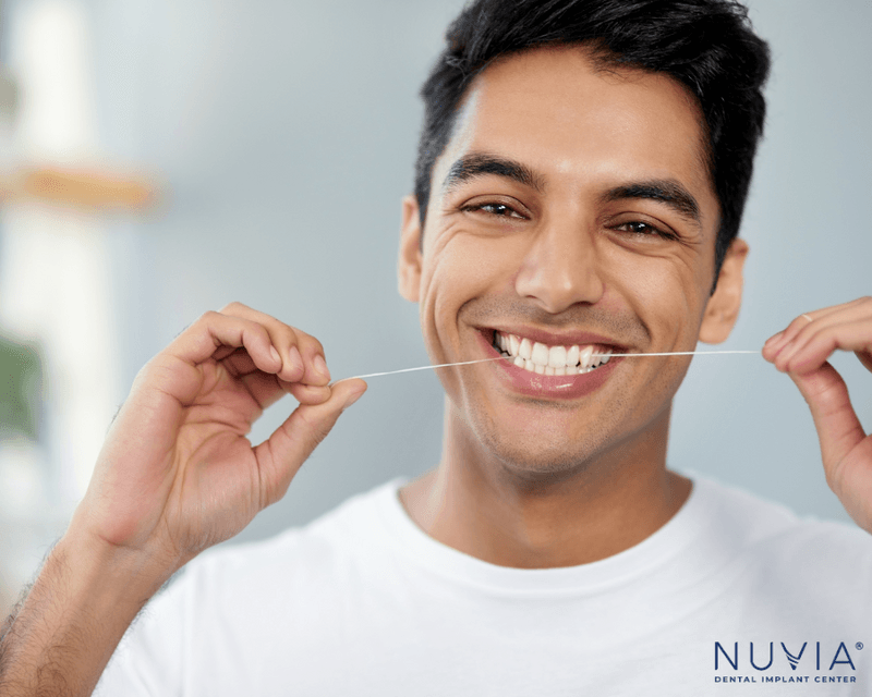 Flossing Dental Implants